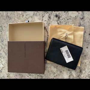 Louis Vuitton Damier Infini James Onyx Wallet